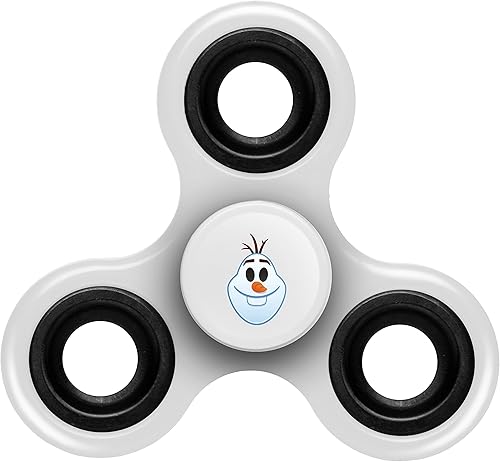 foco Disney Frozen diztracto Spinnerz tres vías set-olaf Spinner juguete Blanco 3 x 275