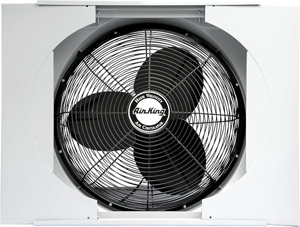 Air King 9166F 20 inch Whole House Window Fan