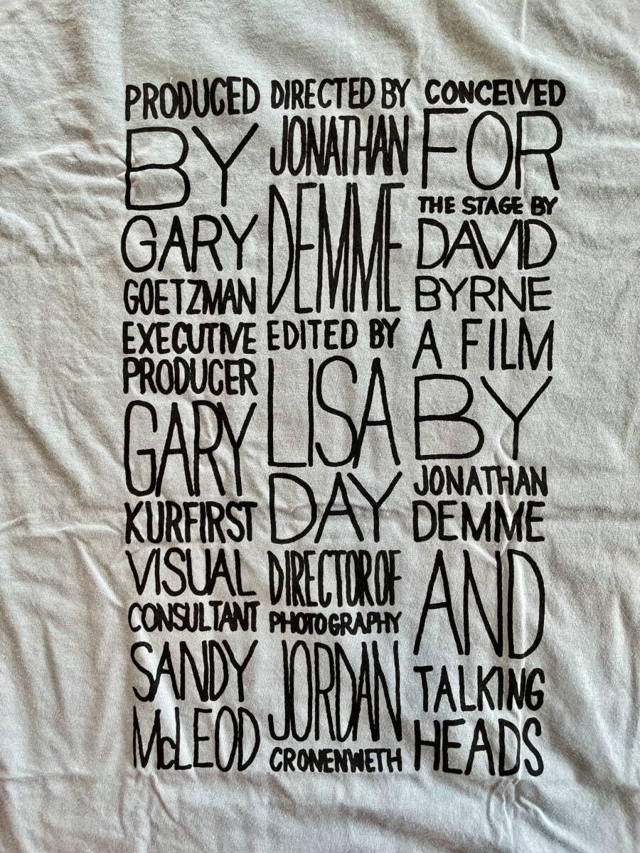 Amazon.co.jp: / A24 Stop Making Sense Talking Heads Tシャツ M