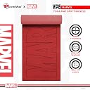PowerMax Fitness Polyvinyl Chloride X Marvel YP61.1 Marvel Edition Anti Skid Yoga Mat With Bag For Gym Workout And Flooring Exercise Long Size Yoga Mat For Men And Women, Red gallery image