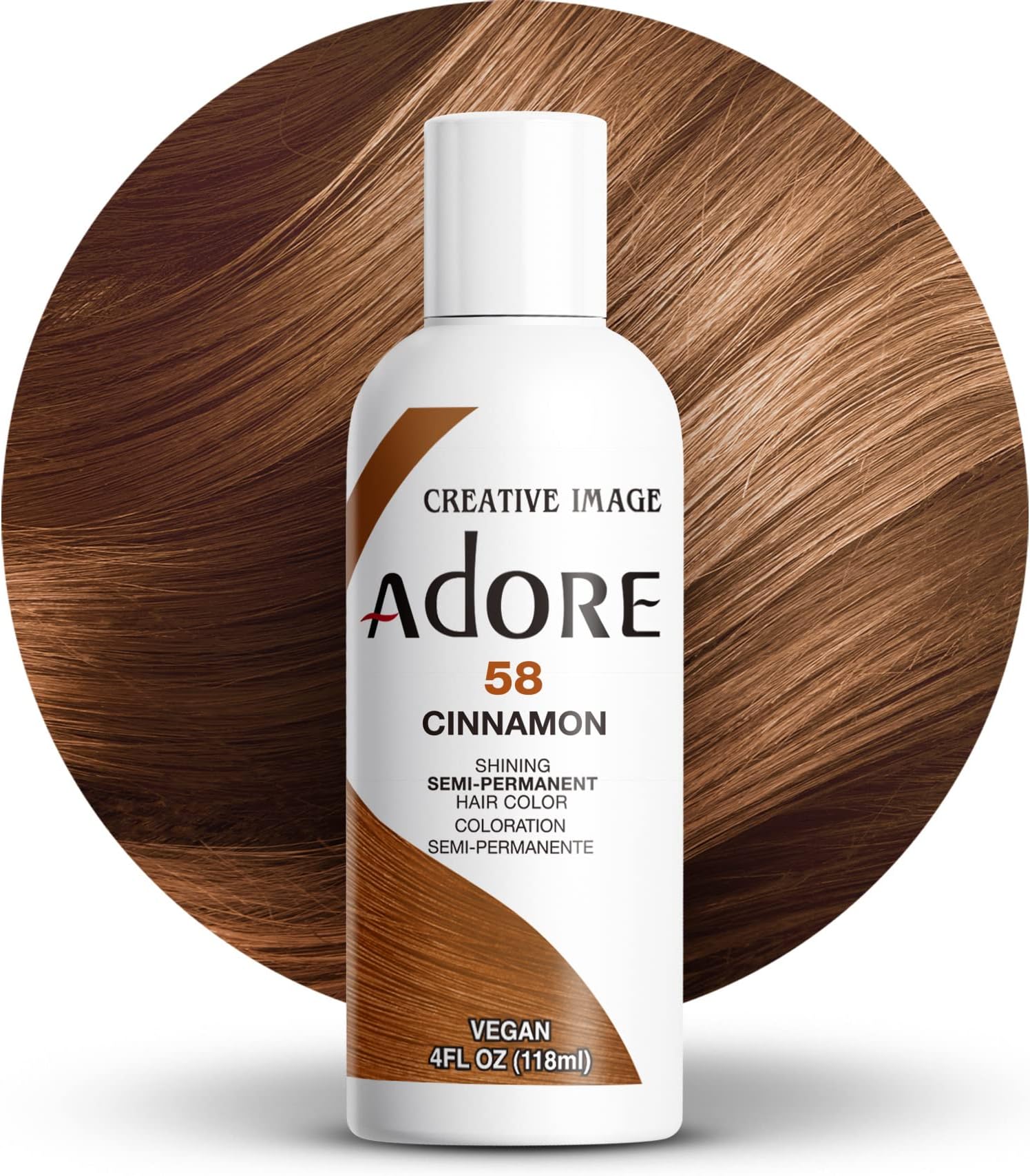 Adore Creative Image Hair Color #58 Cinnamon AD