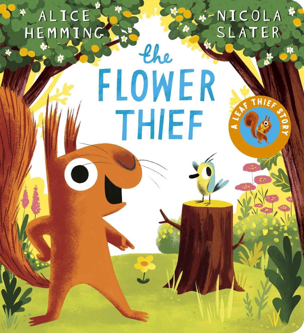 The Flower Thief  (CBB) by Alice Hemming (Board book)