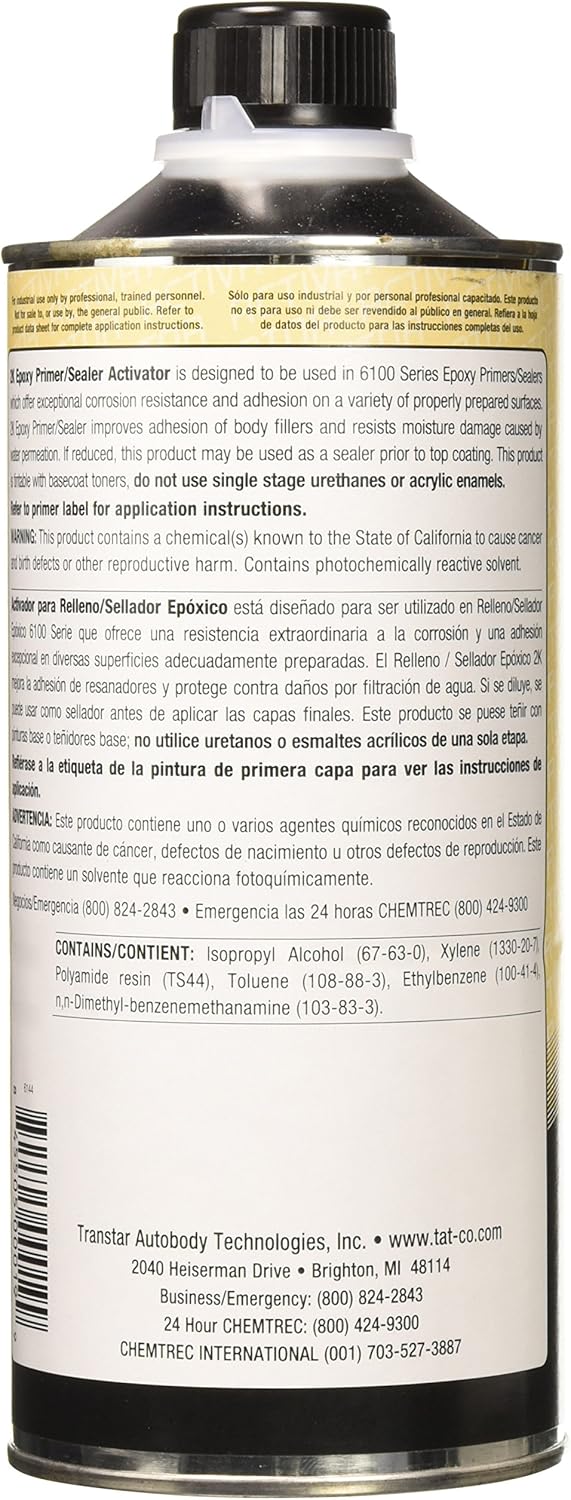 TRANSTAR 6144 Epoxy Primer Activator - 1 Quart