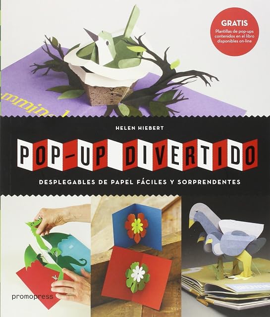 Portada de Pop-Up Divertido: Desplegables de Papel Faciles y Sorprendentes