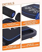 Vista 6 de Ab Machine, Core & Sit Up Exercise Equipment for Home Gym, Ab Workout Equipment for Stomach Workout, Resistance Bands, 4 Resistance Levels