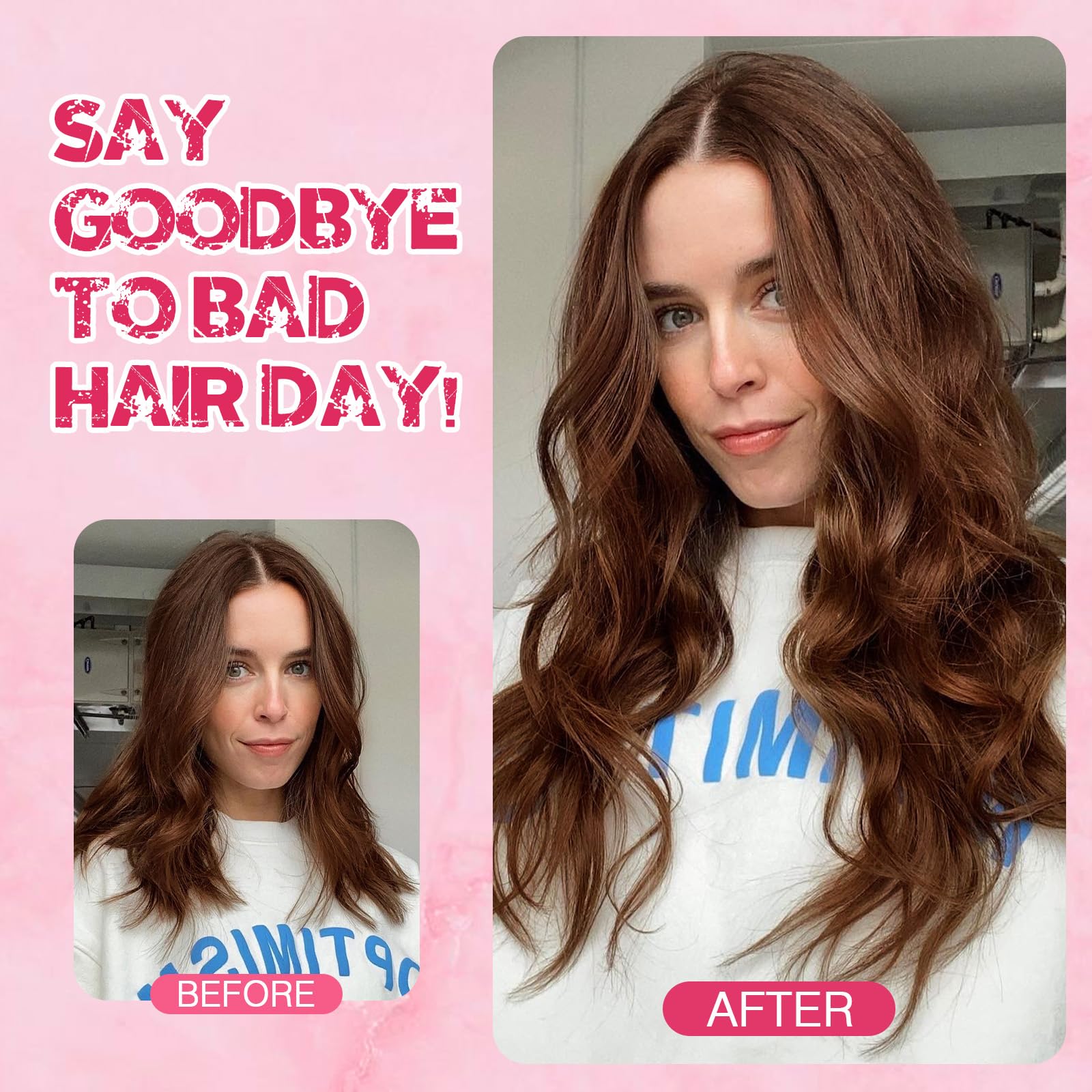 Real Human Hair Halo Extensions 12 Inch Short Wavy Adjustable Wire Amazon.com : TESS Halo Hair Extensions Real Human Hair Remy  main image 4