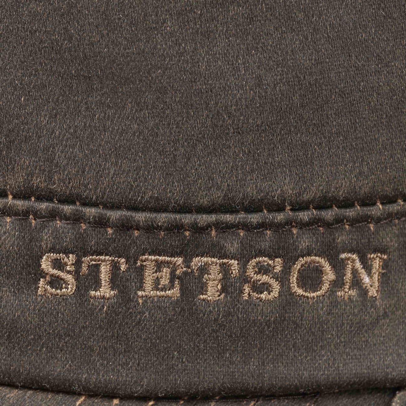 Stetson Datto Armycap Stoffcap Oilskin UV Schutz 40 Herren Sommer Winter