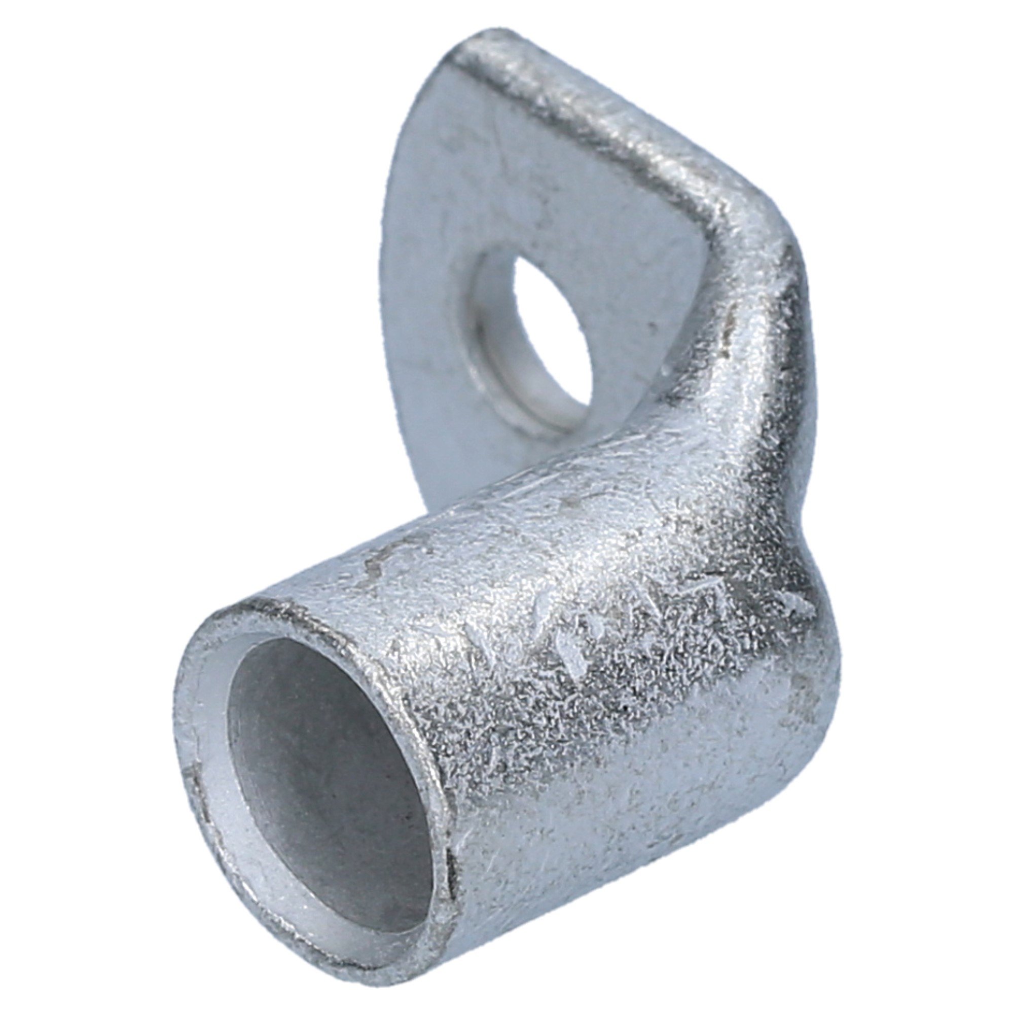 Cembre - 10x Cosse de Câble Coudée 90° A10-L8-50 mm² - M8 - Cuivre Étamé | Cosses à sertir non isolées avec trou de contrôle pour conducteurs en cuivre - Connecteur électrique pour auto et maison