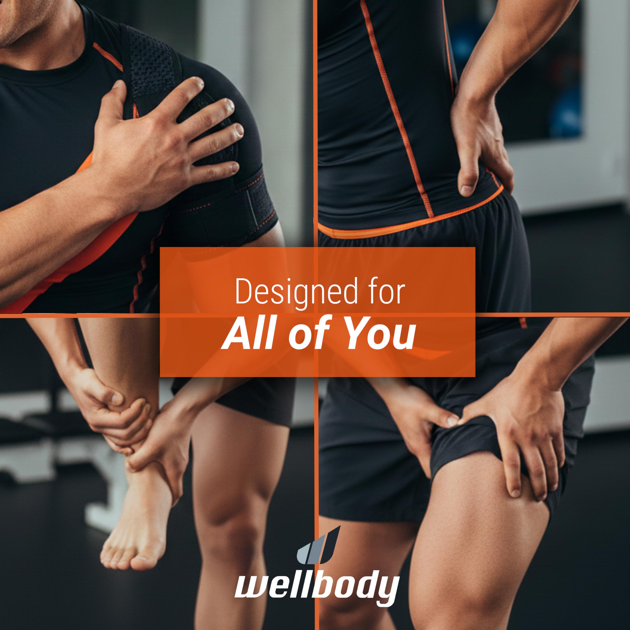 Wellbody 3 Deep Tissue Percussion Massager with Heat Ball Technology | 3 Speed Options | Portable Handheld Massage Gun for Elite Muscle Recovery & Wellness | Relieve Sore Muscles and Stiffness