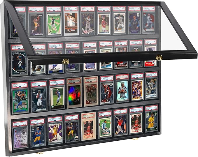 Nisorpa Sports Card Display Case,31x23in Trading Card Wall Display