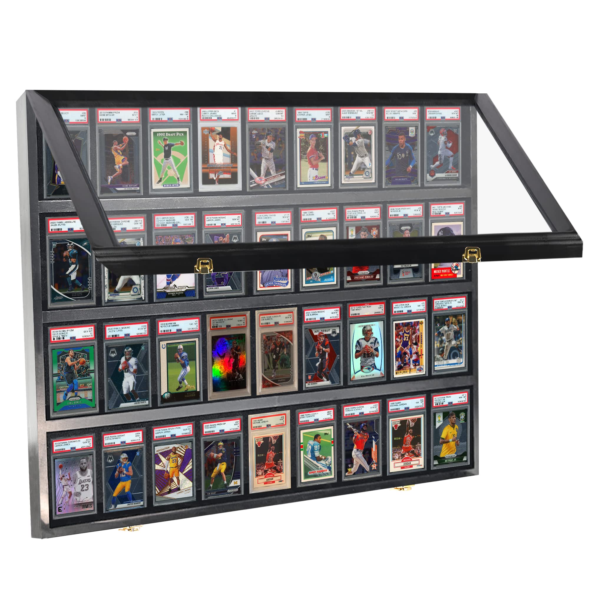 Buy 36 Graded Sports Card Display Case Baseball Card Display Frame