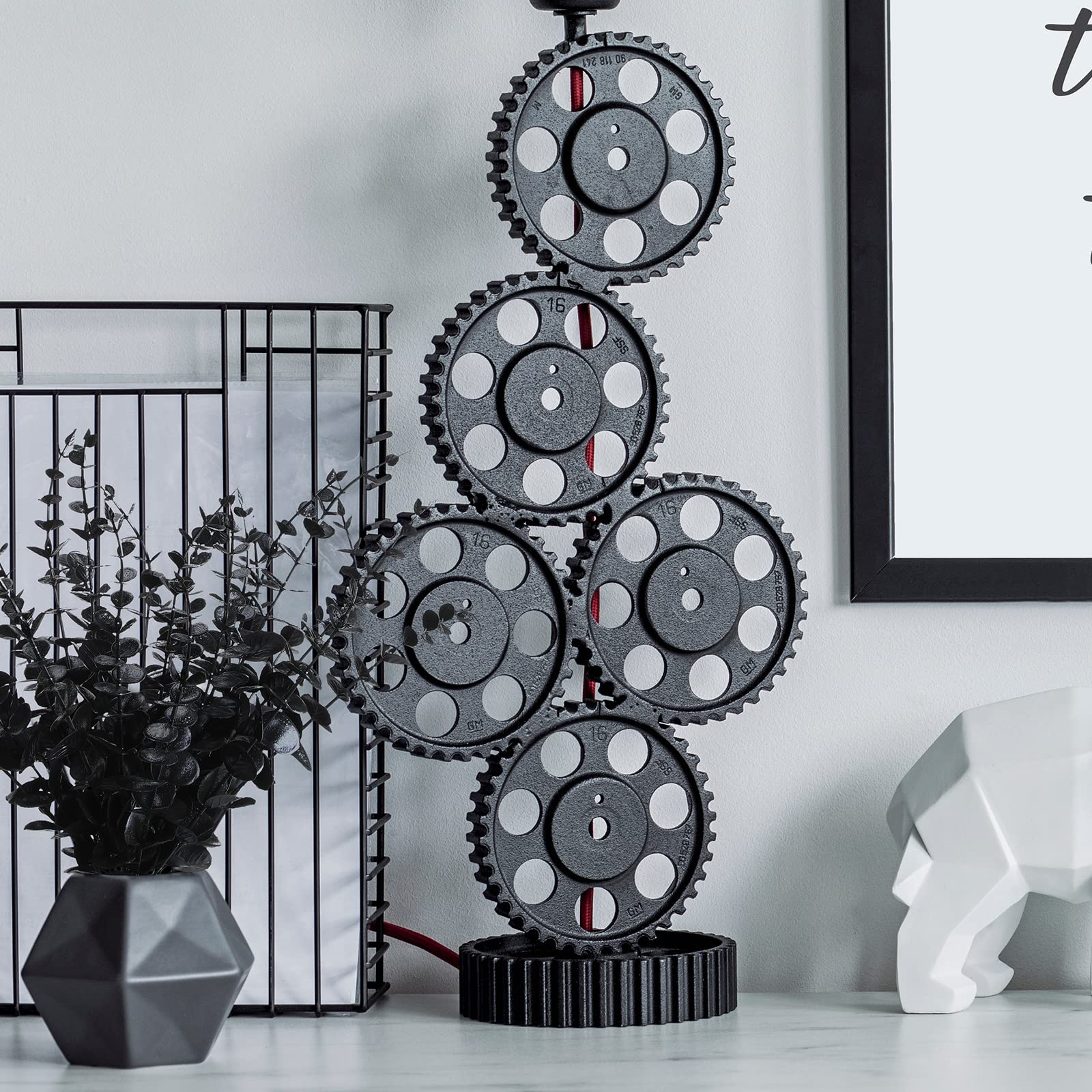 Ysleen 45 pezzi di eucalipto finto 38 cm stelo di eucalipto artificiale rami finti per vasi finti eucalipti foglie bouquet per casa colonica festa di nozze centrotavola decorazione (nero)