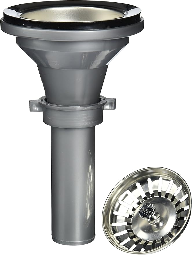 Kindred 1135 Strainer Assembly, Stainless Steel Sink Drain