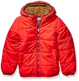 boys Heavyweight Winter Jacket With Sherpa Lining