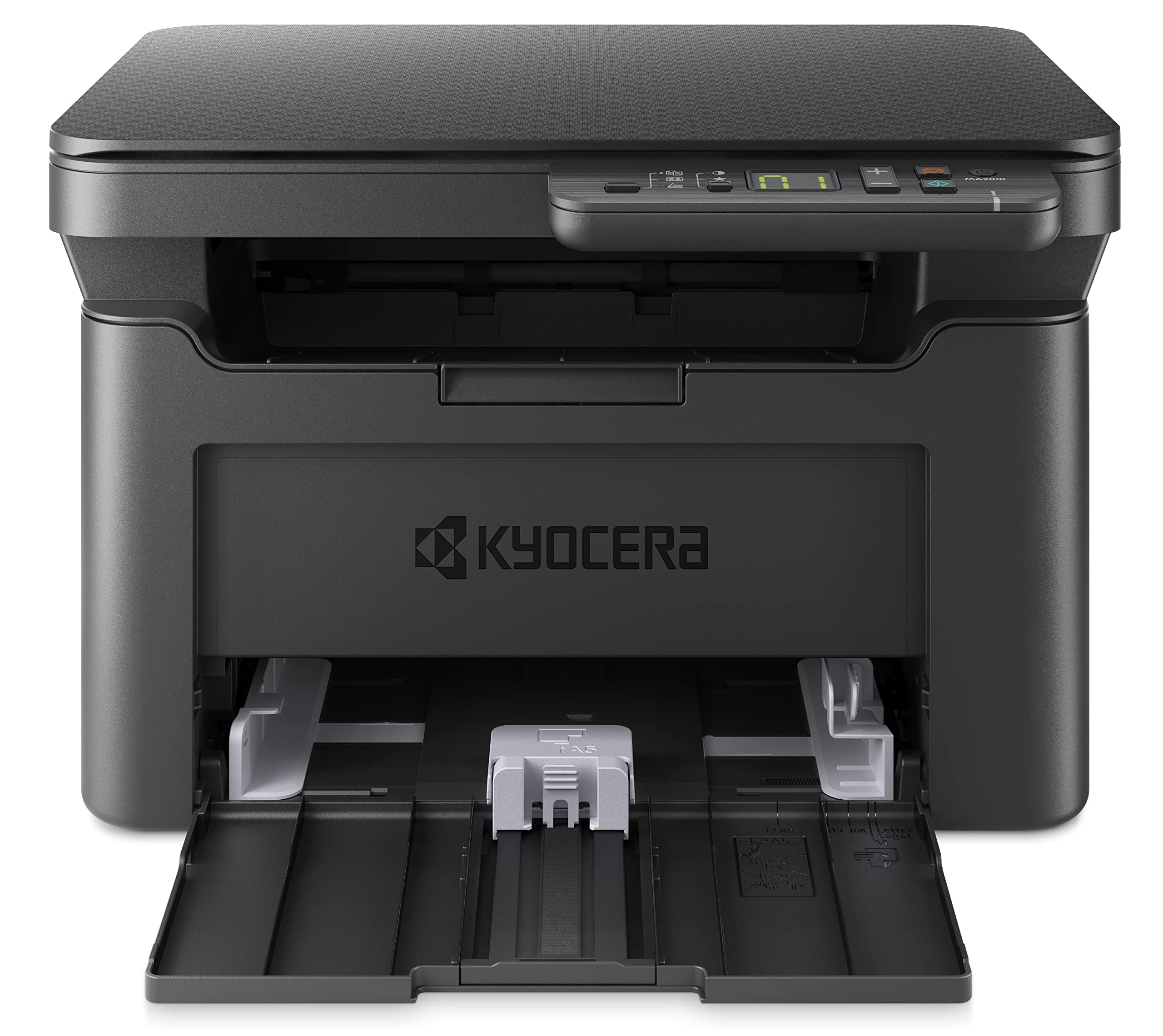 Kyocera System ochrony klimatu MA2001 drukarka laserowa 3 w 1: drukarka SW, kopiarka, skaner. 20 stron A4 na minutę. USB 2.0, 1200 dpi, funkcja skanowania nie jest kompatybilna z Apple IOS