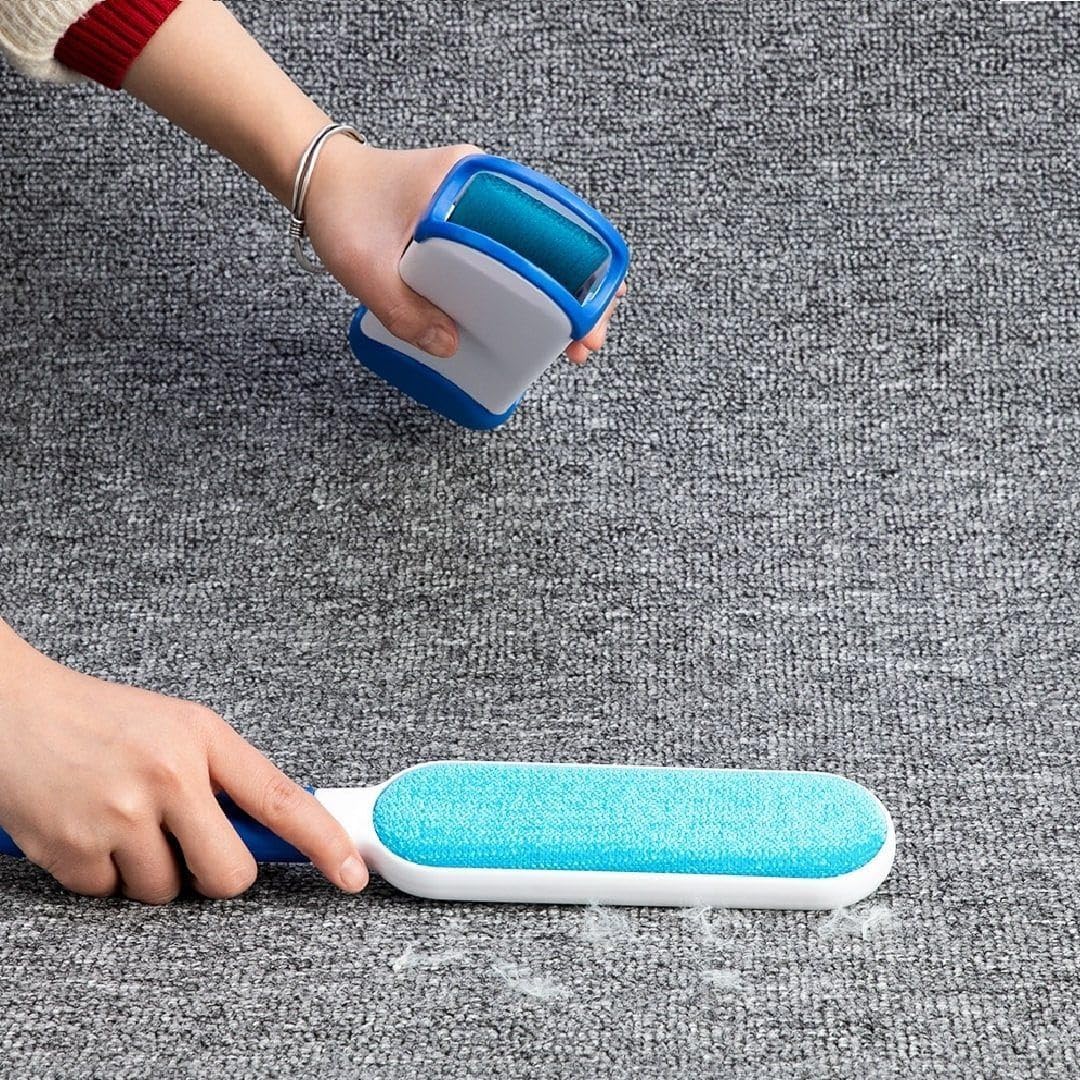Pet Hair Remover Brush Lint Brush Self Fur Furniture Car Seat Couch Remover Magic Clean 3