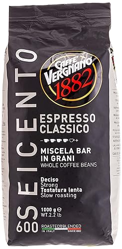 Caffe Vergnano Café Expreso Classico 600granos de toda 2.2lb1kg
