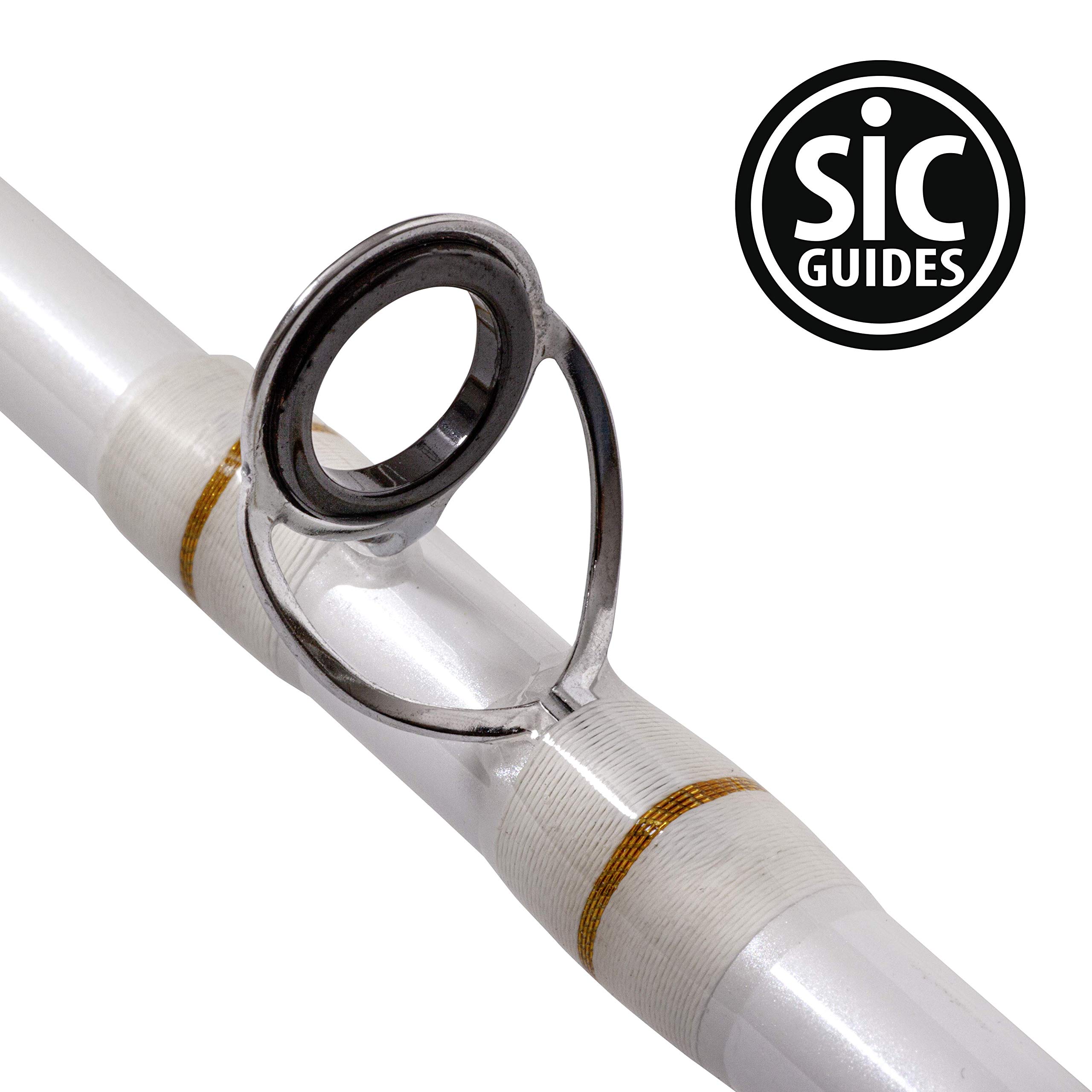 Rhino Premium Meeresrute Trolling Team Rigger Witch G2 2,4m Angerute Hochsee-Angeln Bootsangeln