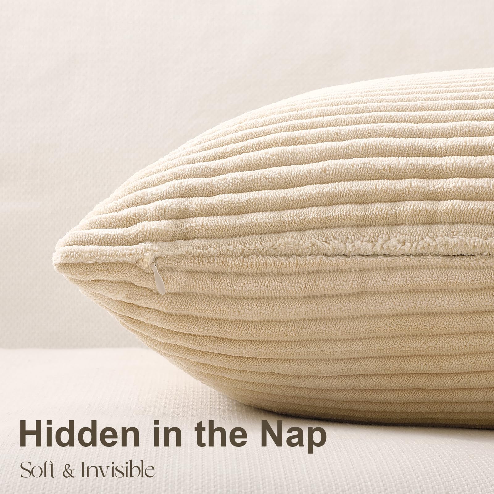 Topfinel Kussensloop van fluweel, kussenhoes voor sofakussen, sierkussen, decoratie voor bank, slaapkamer en woonkamer, zacht kleurverloop, set van 4 kussenslopen, 45 x 45 cm, groen