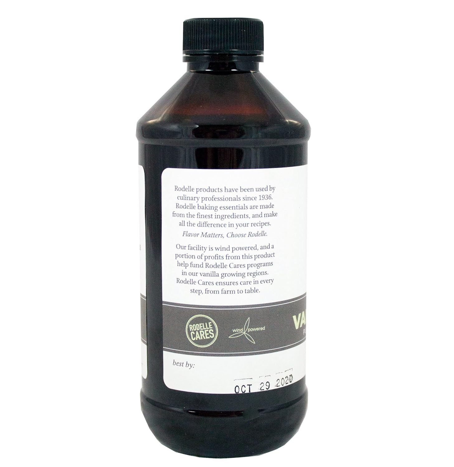 Rodelle Pure Vanilla Extract, 8-Ounce (Pack of 12)