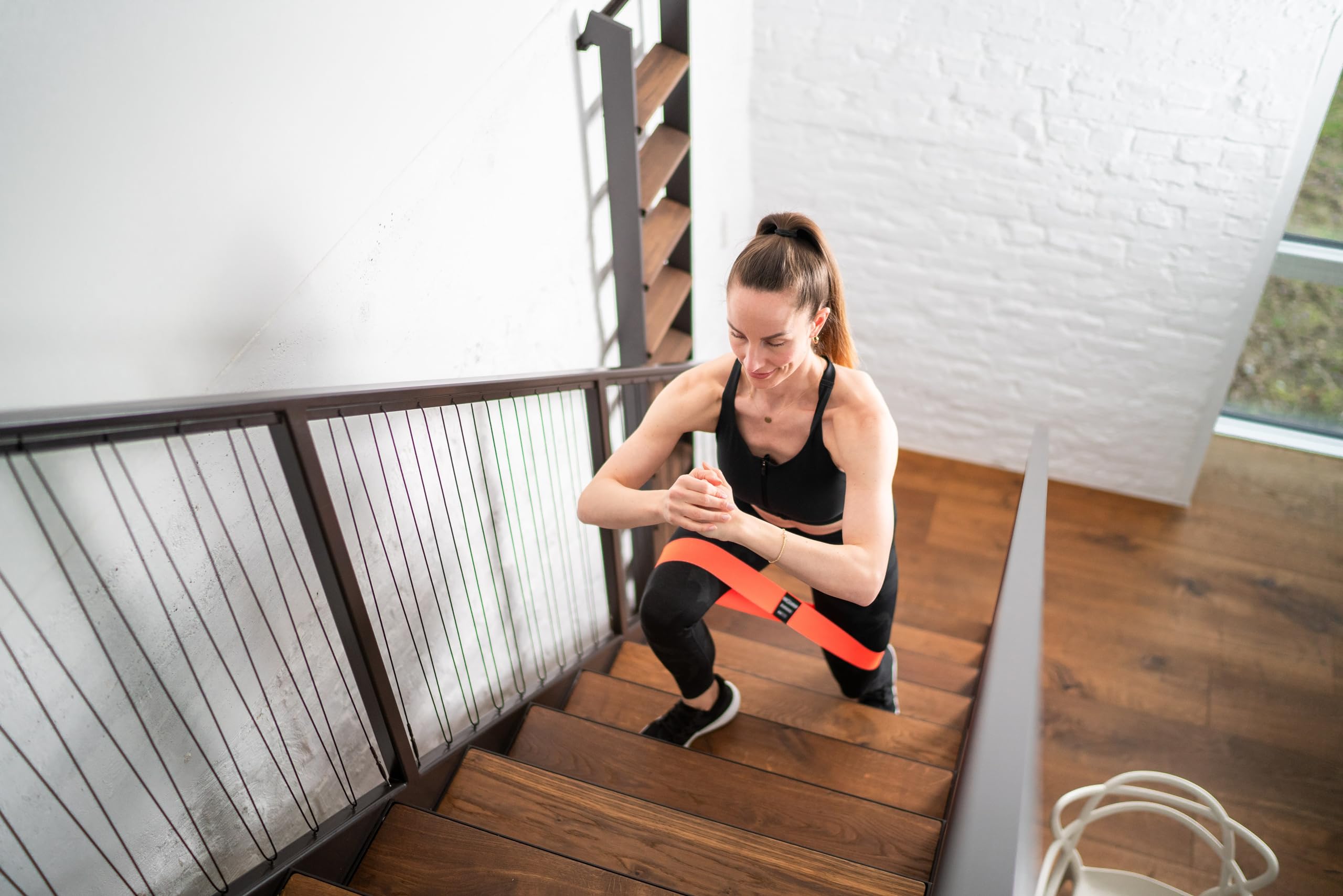 NEOLYMP Kurze Fitnessbänder Stoff mit Fitness Traningsprogramm E-Book - waschbare Resistance Bands, Widerstandsbänder Krafttraining, Booty Band, Gymnastikband, Fitnessband, Trainingsbänder