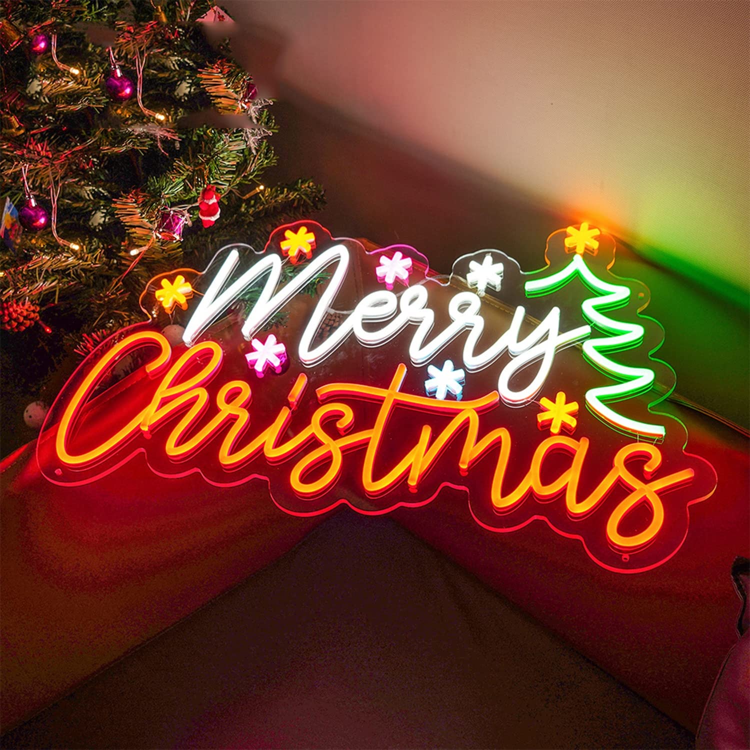 クリスマスオーダーメイドLEDネオンサイン飾