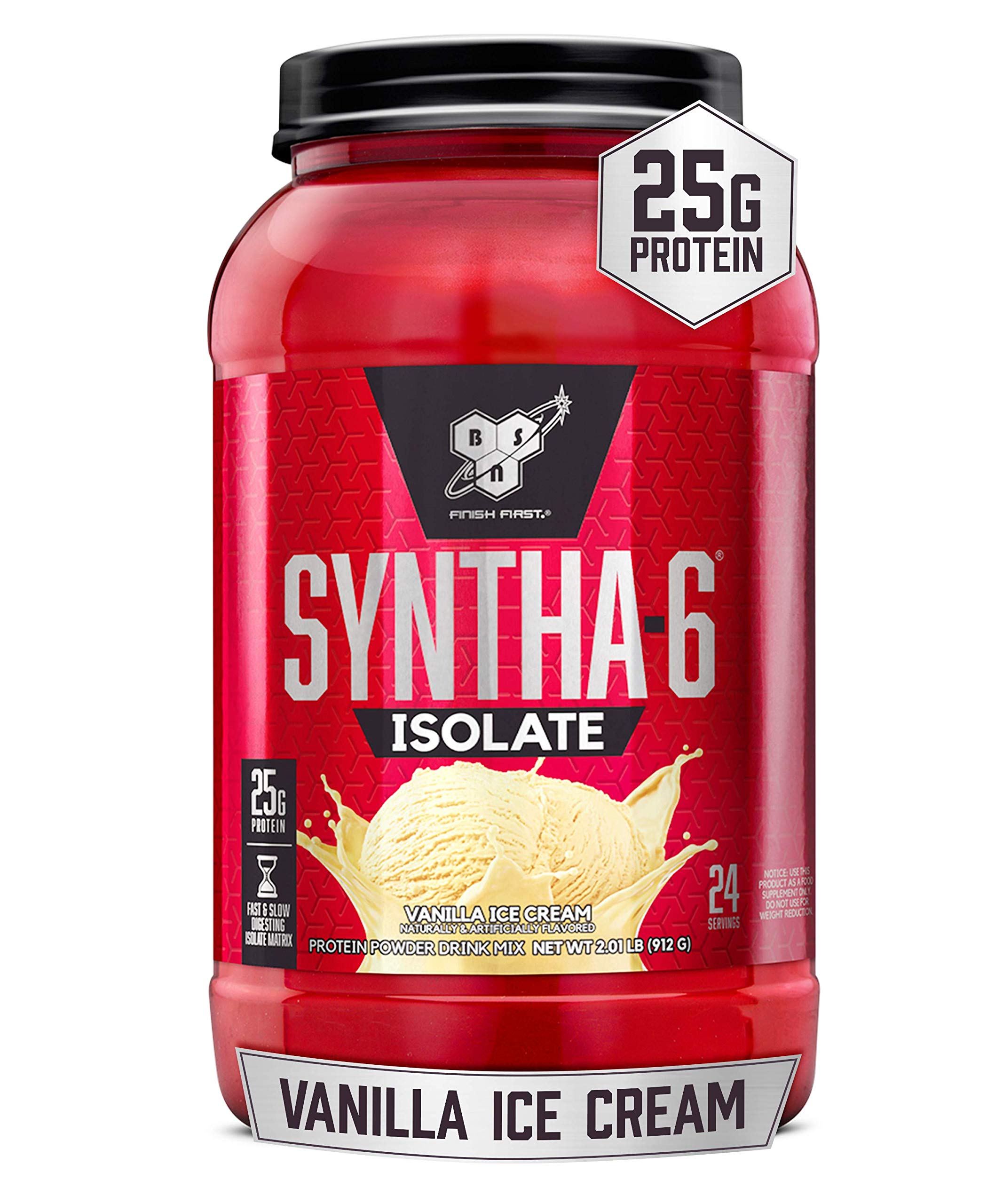 Buy BSN SYNTHA6 Isolate Protein Powder, Vanilla Protein Powder with