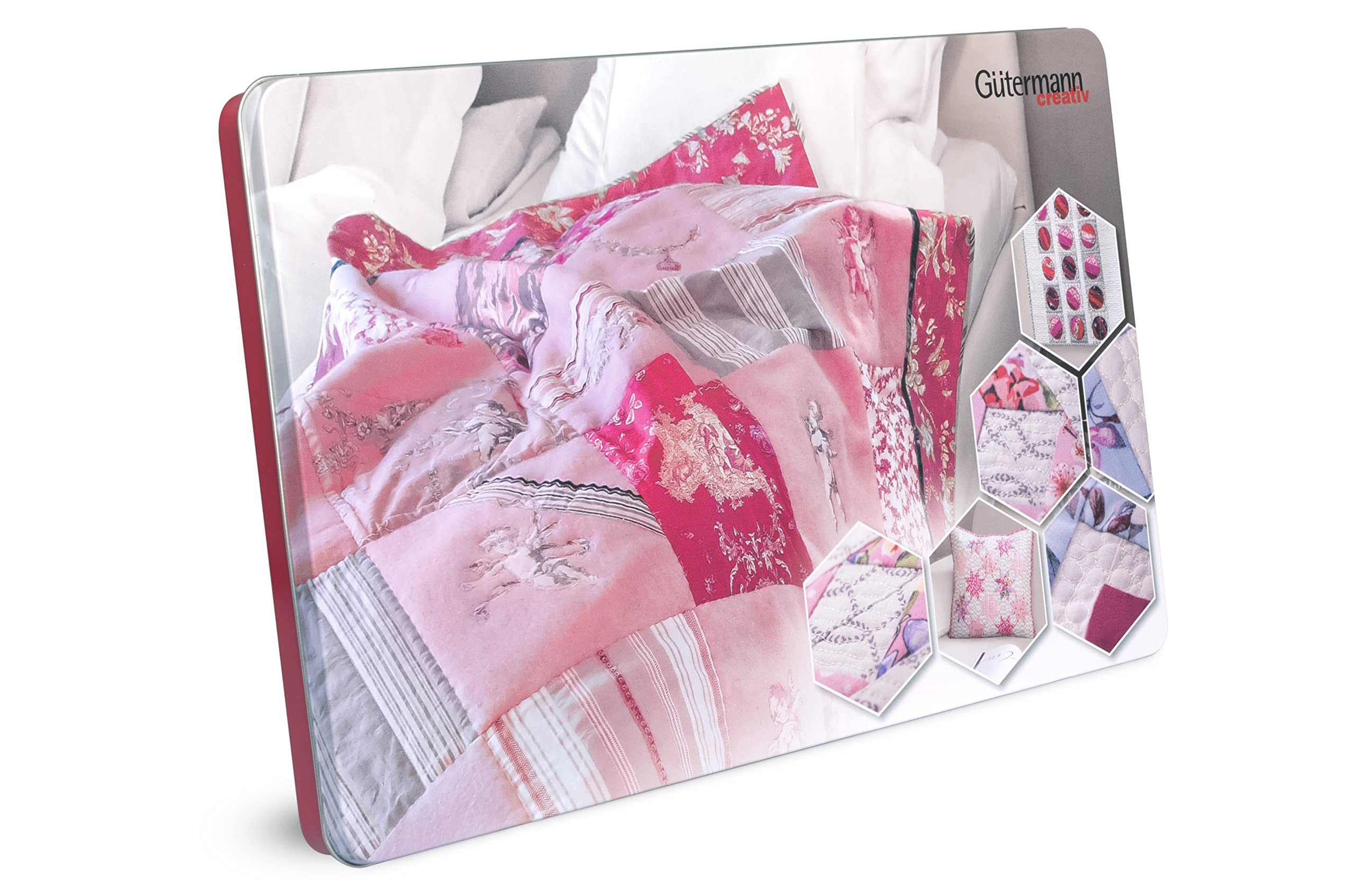 GütermannCreativ Cotton Box with 48 Spools Cotton C Ne 50 100 m Assorted Colours