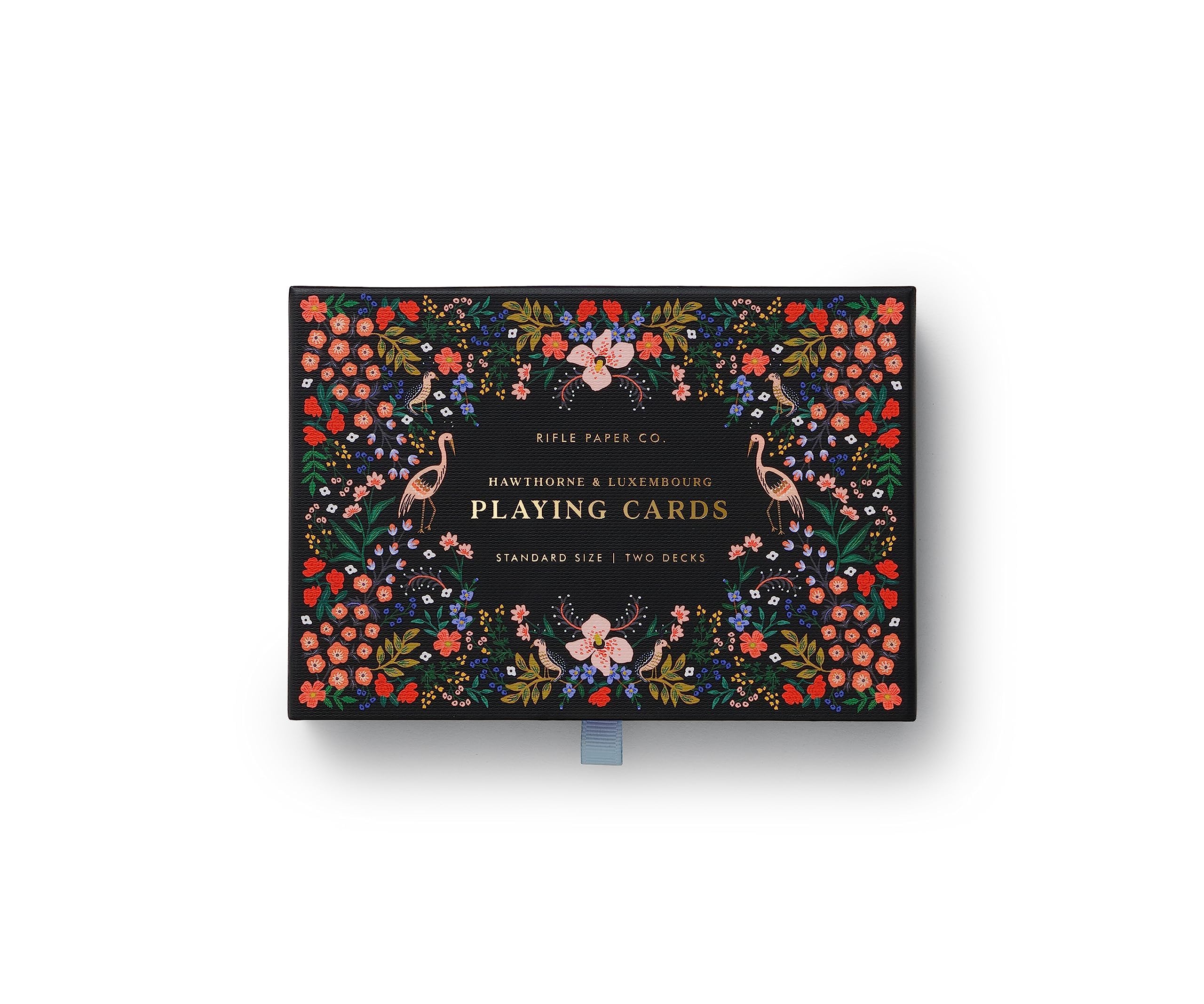 RIFLE PAPER CO. Themed Playing Cards Set of 2 | Standard Deck of