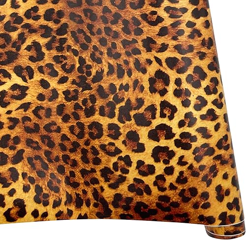 Miniatura 9 de Estera autoadhesiva de PVC a prueba de humedad del trazador de líneas del cajón del estante de la impresión del leopardo sexy los 45