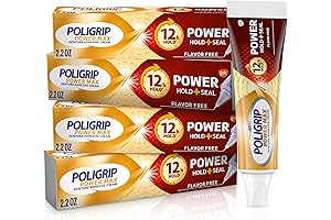 Mouth Glue: Super Poligrip Power Max Denture Cream for Unbreakable Hold and Food Blockade