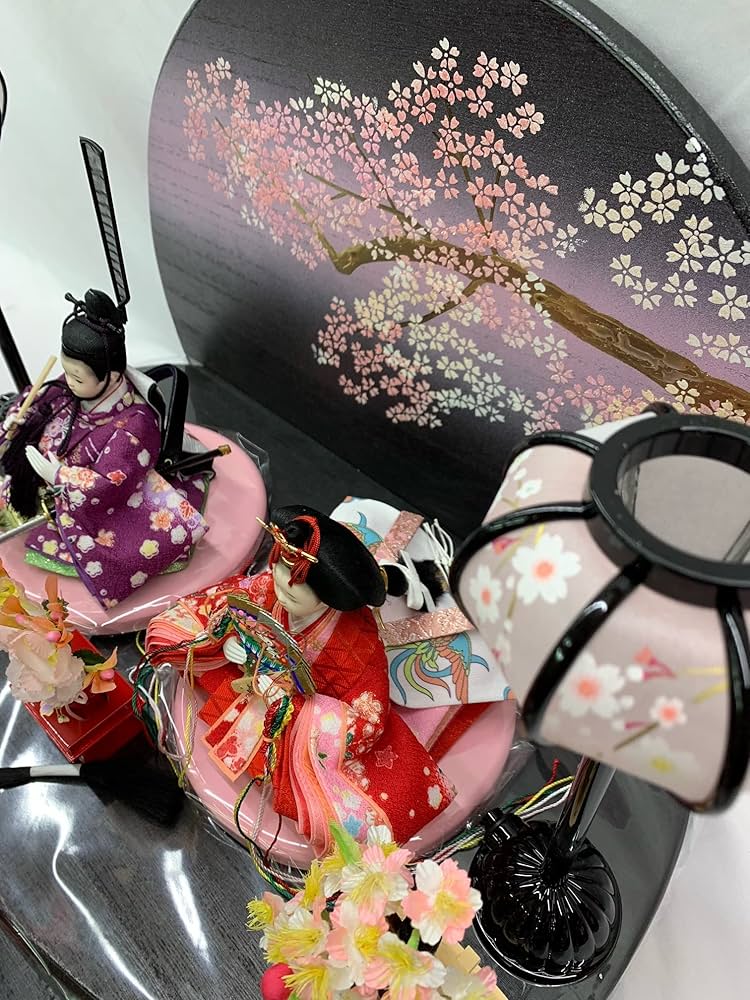 雛人形 桐台 三段飾り 豆親王 五人飾り ひな人形 初節句 プレゼント 三人官女 Amazon | 雛人形 桐二段飾 豆親王五人飾 三人官女セット 黒色