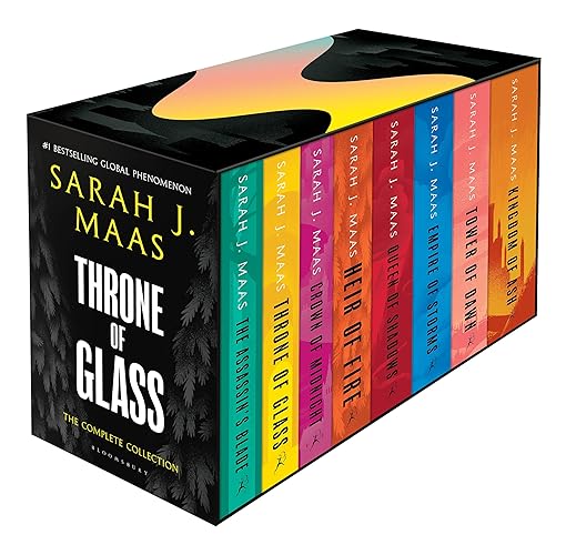Throne of Glass Box Set (Paperback): The complete series in paperback from the author of ACOTAR - Paperback