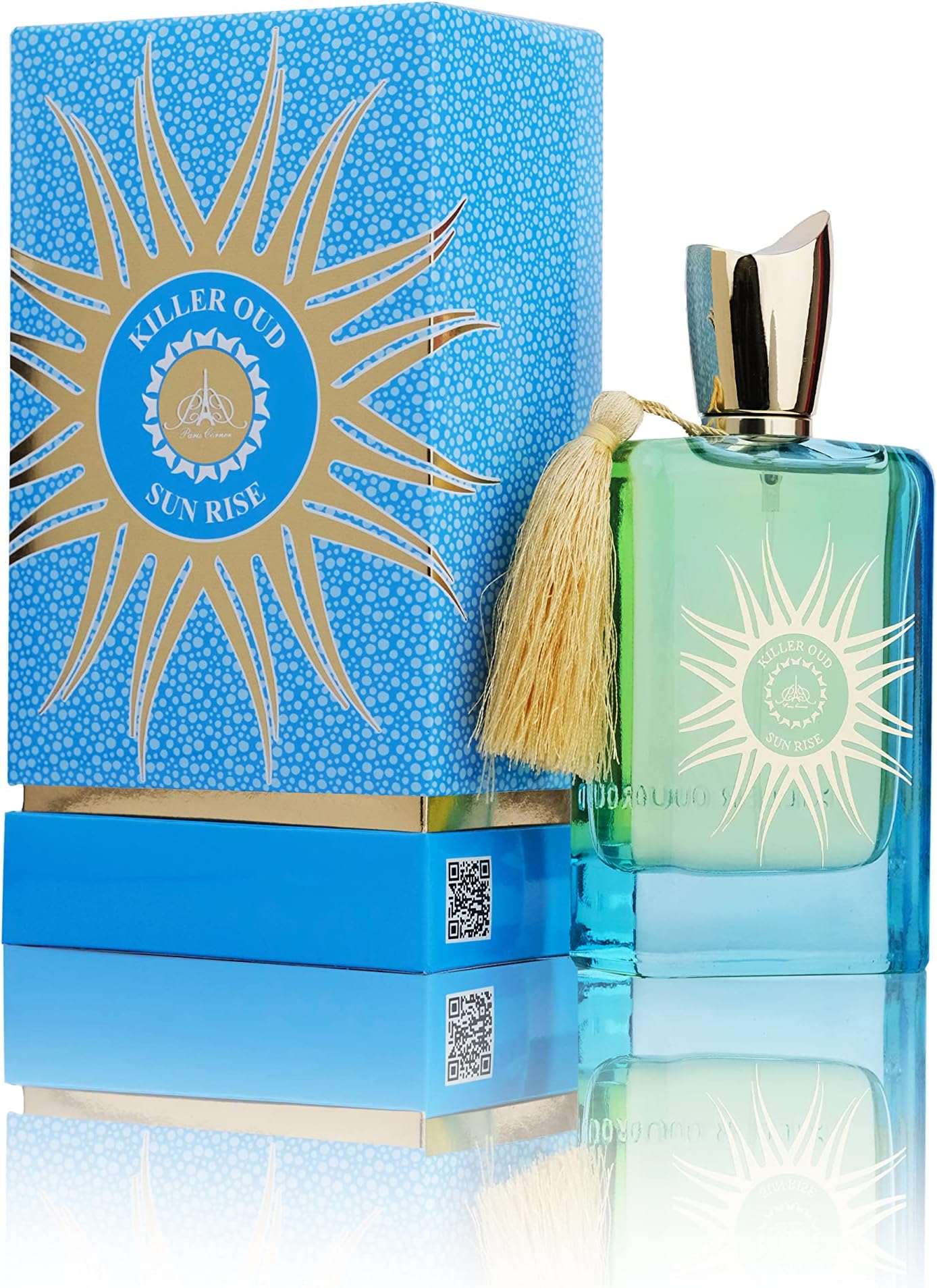 Paris Corner Sunrise Killer Oud 3.4 Fl Oz Unisex Fragrance Scent Perfumes Beauty