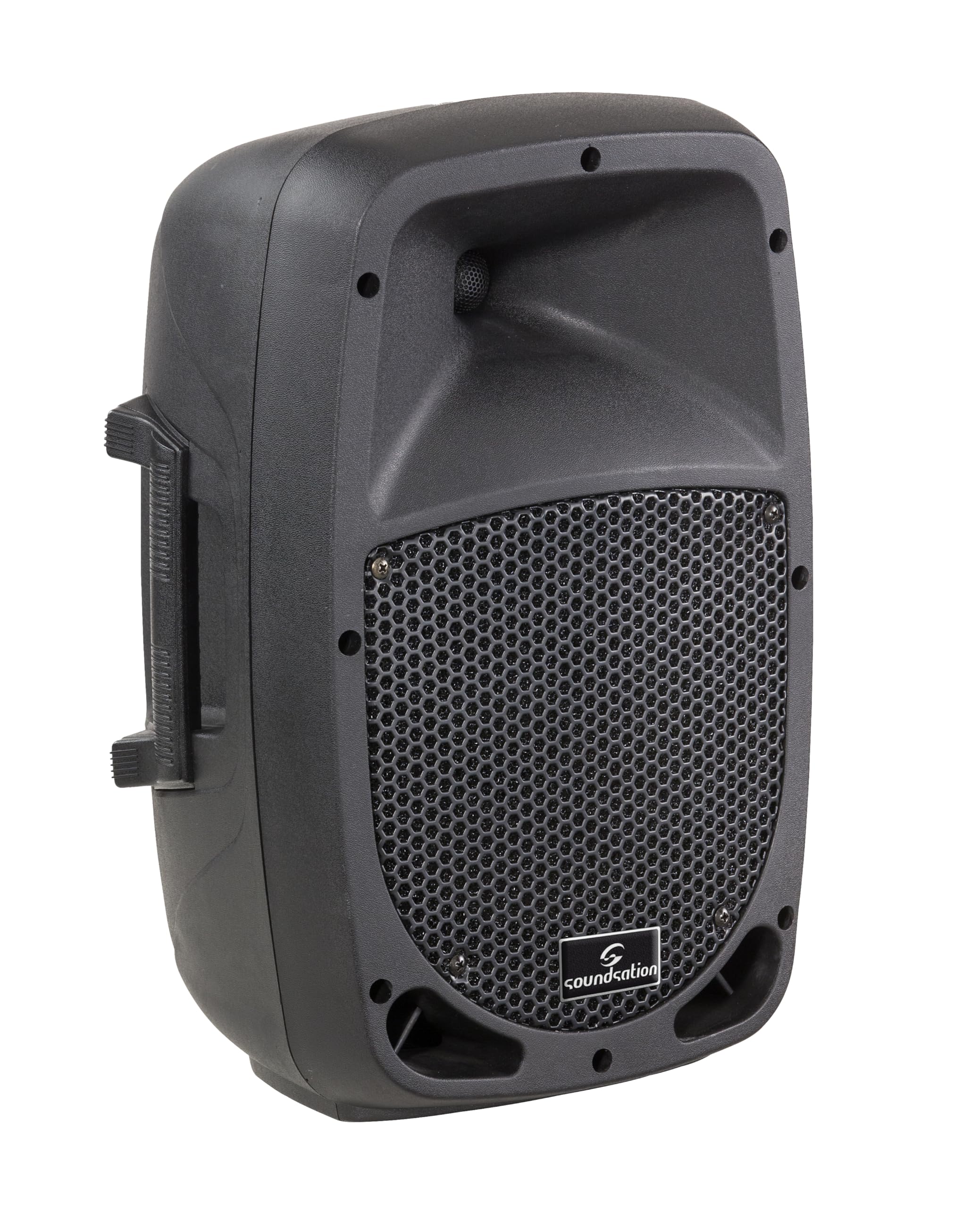 SOUNDSATION GO-SOUND 10A 480W 10" altoparlante attivo in polipropilene a 2 vie, amplificatore classe AB, ingressi Mic/Line, ideale per feste, presentazioni e musica dal vivo