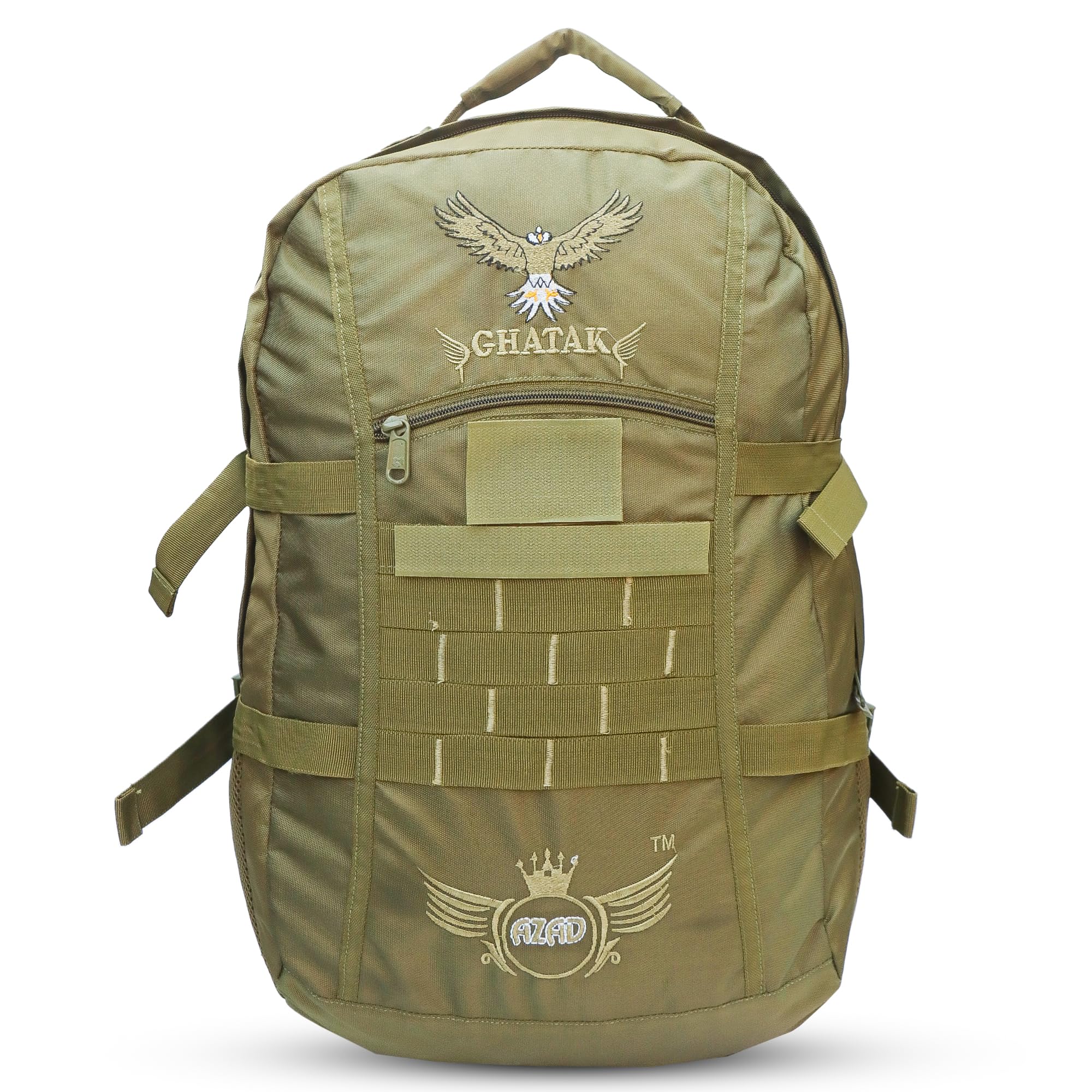 azad Army Backpack, 45 Litres Capacity (Green)-picture-13