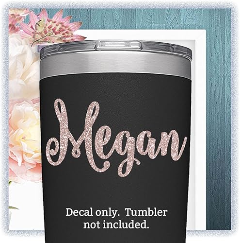 Miniatura 2 de Glitter Name Vinyl sticker/Decal for Her - Use on Tumblers, Laptops, MacBooks, and More