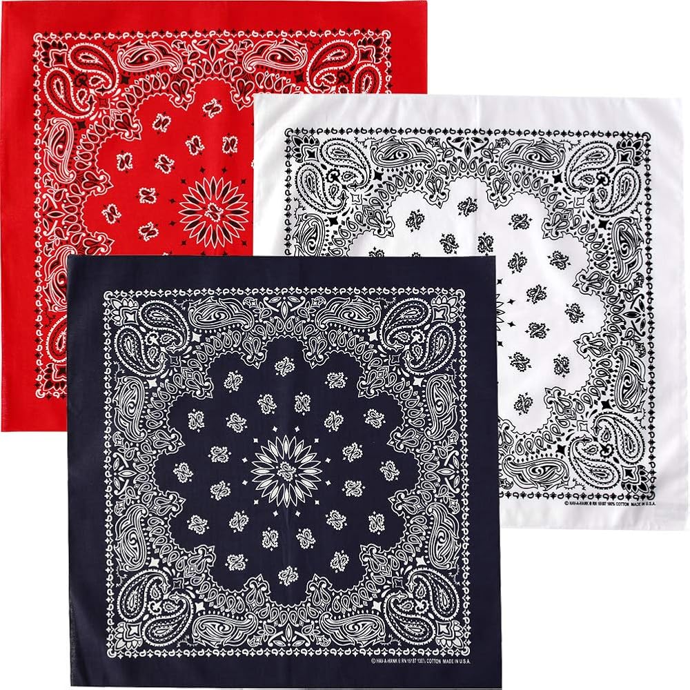 supreme ハバハンク　バンダナ　アメリカ製　3枚セット Supreme(シュプリーム) 24SS Hav-A-Hank Bandanas ハバハンク