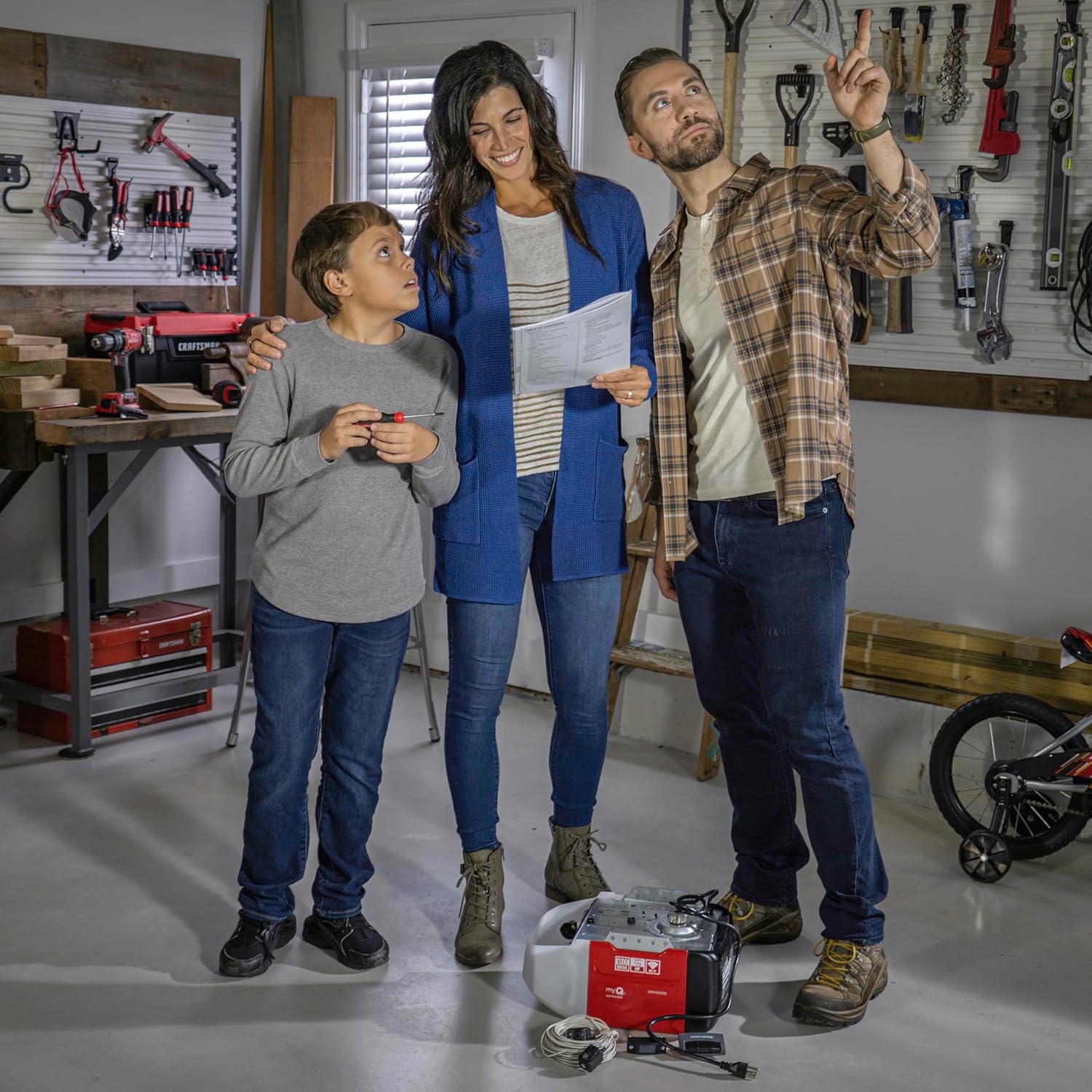 CRAFTSMAN 1/2-HP Smart Belt Drive Garage Door Opener Wi-fi Compatibility CRAFTSMAN 1/2-HP Smart Belt Drive Garage Door Opener Wi-fi Compatibility