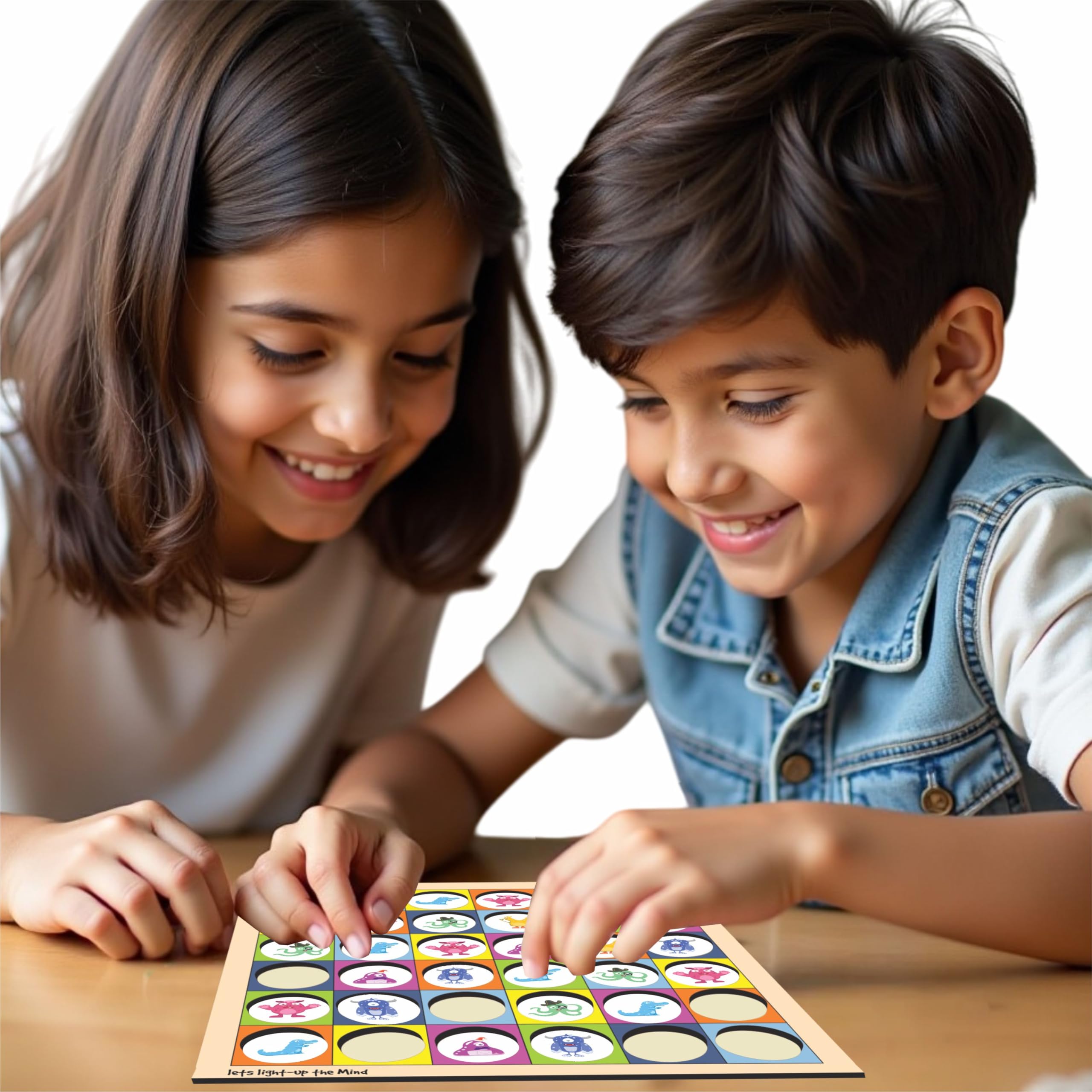 BRAIN BASKET Sudoku Puzzle Game for Kids and Adults, Animal Themed, Premium MDF Board, Board Game for Boys, Girls, Indoor Fun Game, Travel-Friendly - Ages 6+ - Image 8 thumbnail