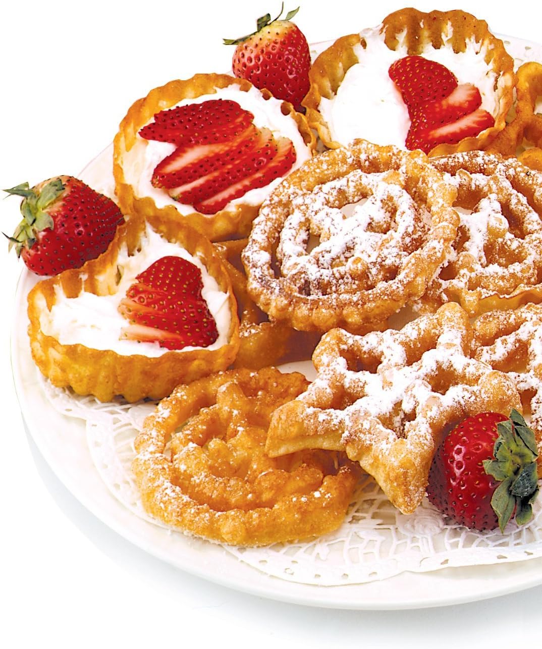 Norpro Rosette/Timbale, 7 Piece Set, Stainless Steel, One Size