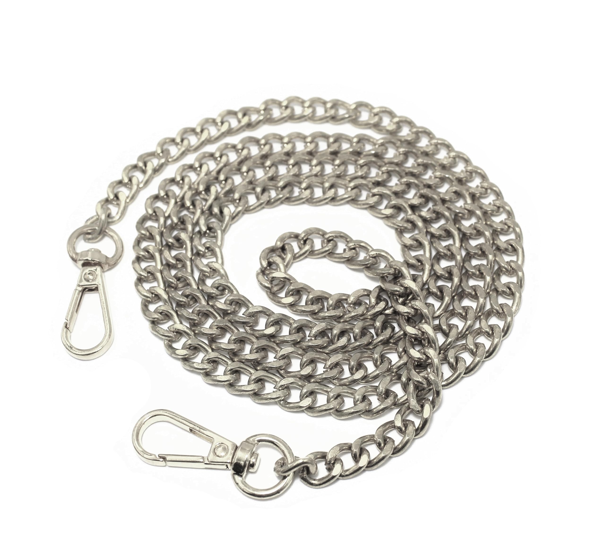 Craft Affair | Aluminum Purse Metal Silver Chain (Length: 48 inches) DIY Removable Shoulder Bag Strap Chain Accessories for Bags, Purse, Handbag Handles (B0CB8QTR4F) Amazon Price History, Amazon Price Tracker