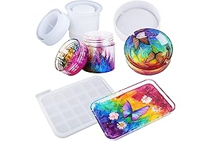 Rolling Tray Silicone Molds for Resin: Unveil Your Resin-Casting Masterpieces