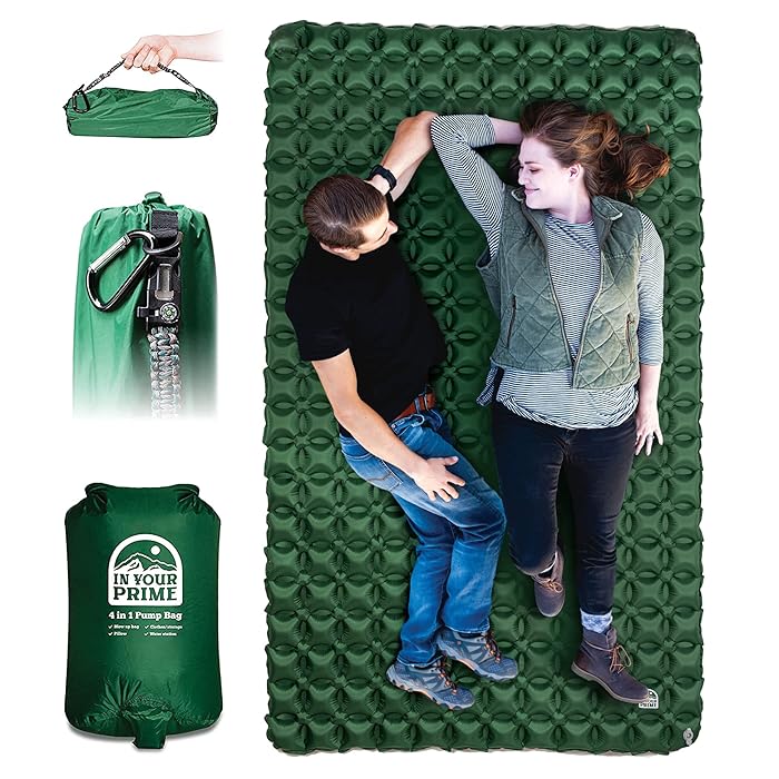 Buy InYourPrime Multiuse Ultralight Double Sleeping Pad + Paracord