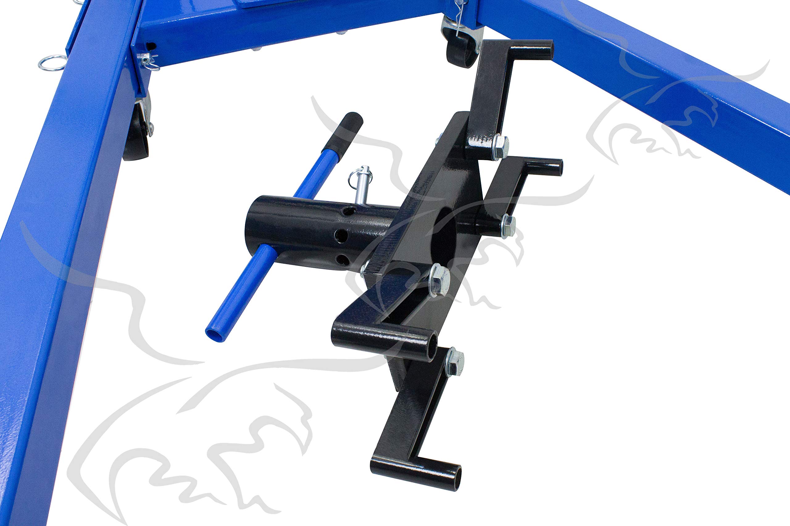 SOPORTE CABALLETE PARA SUJETAR MOTORES 900 Kg PLEGABLE. Levantar motor y caja de cambios
