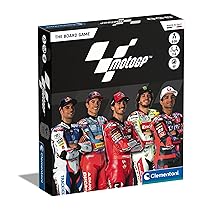 Clementoni – 16790 – MOTO GP – Il Gioco Da Tavolo – Gioco Di Società Adulti, Divertimento Per Tutta La Famiglia, Basato Su Sport, 2-6 Giocatori, Gioco Motomondiale, Made In Italy