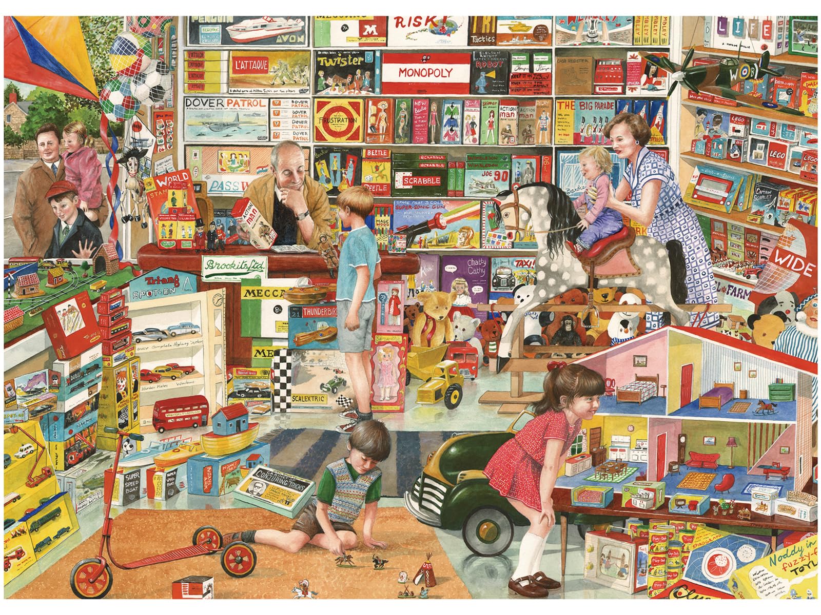 Amazon | CHengQiSM 1000ピース ジグソーパズル おもちゃ屋 パズル