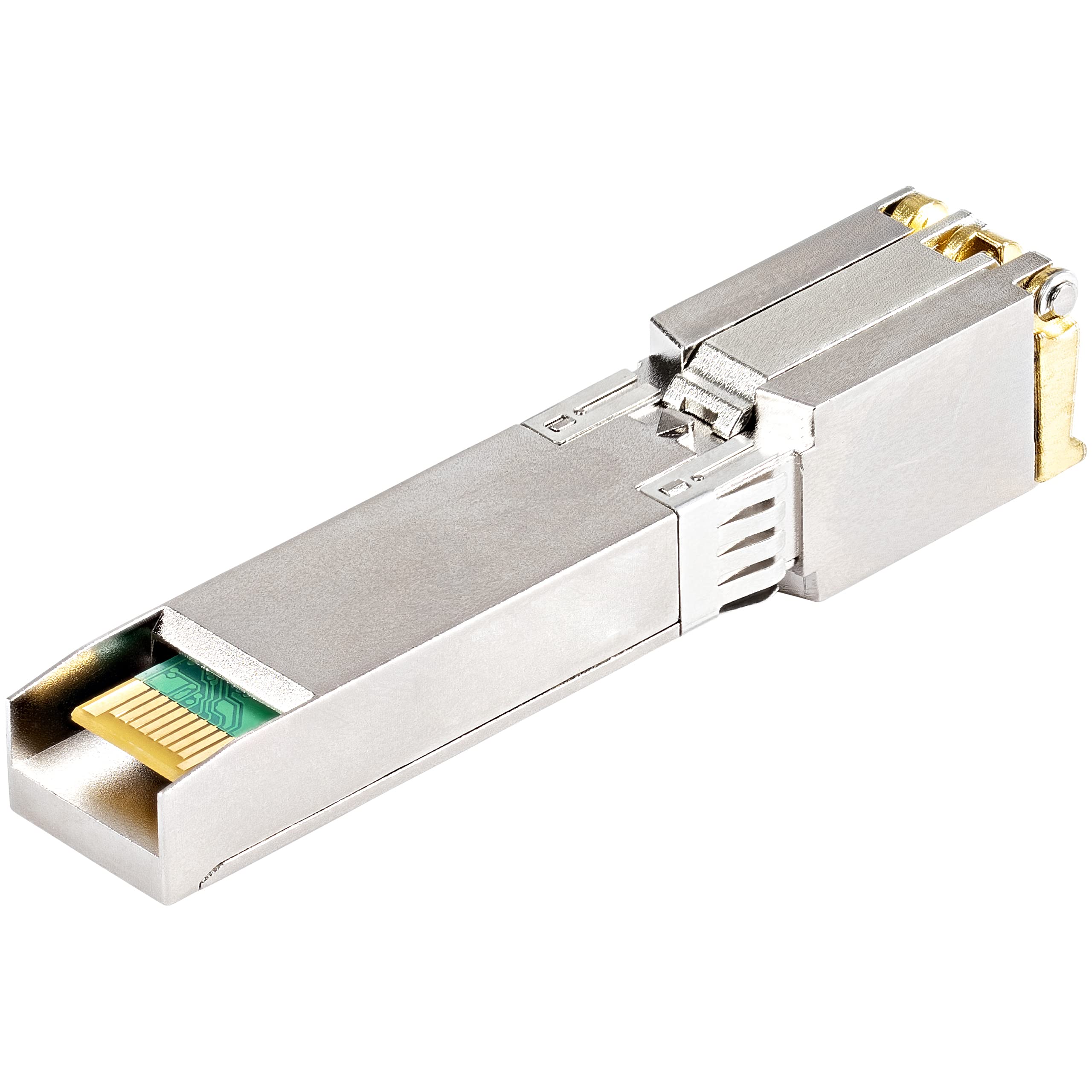 StarTech.com HP 813874-B21 kompatibles SFP+ Transceiver Modul - 10GBase-T - MSA konform - RJ45 SFP+ Modul - 10GBase-T - 30m mit CAT6a | 10Gbps, Transceiver Modul, Netzwerk