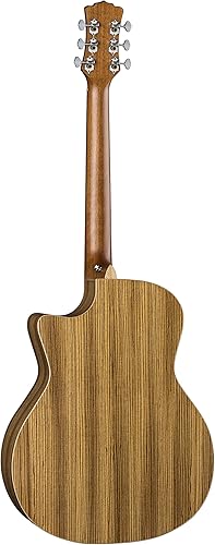 Vista 11 de Luna High Tide Grand Concert Cutaway Guitarra Acústica/Eléctrica, KOA