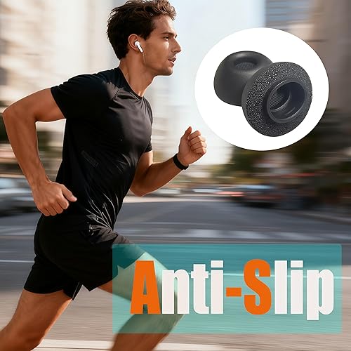 Miniatura 6 de Almohadillas de espuma viscoelástica para AirPods Pro 3 SML 3 pares - Cancelación de ruido mejorada y graves, compatible con Apple AirPods Pro de 3